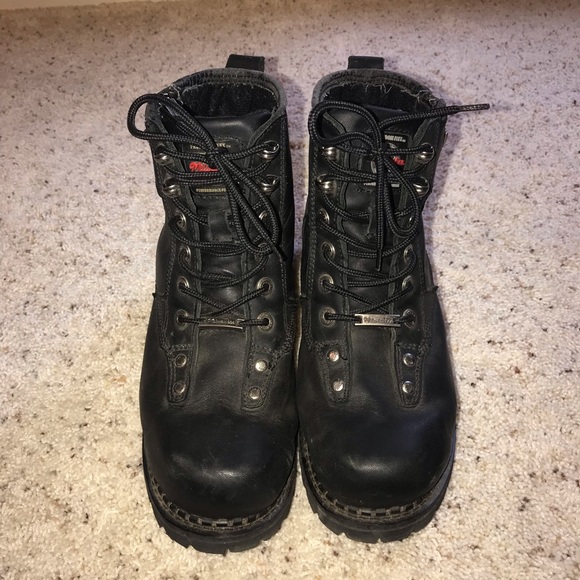 Milwaukee Other - MILWAUKEE BLACK MOTORCYCLE BOOTS SIZE 9.5M- EUC